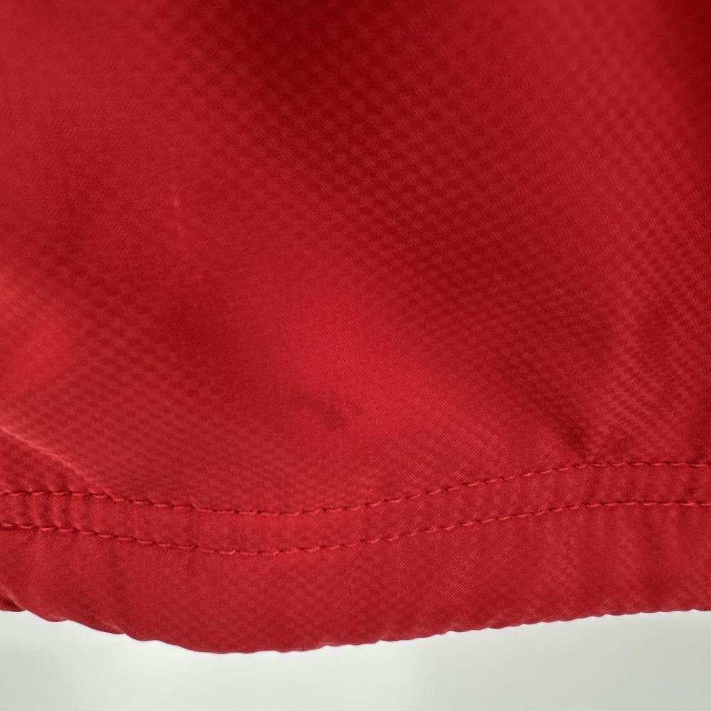 L.L.Bean Vest Mens Large‎ Red Black Full Zip Reflective Cycling Running Mesh - Picture 5 of 12